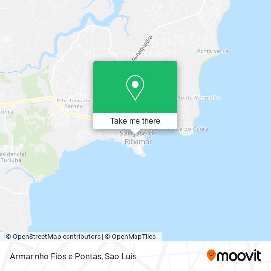 Armarinho Fios e Pontas map