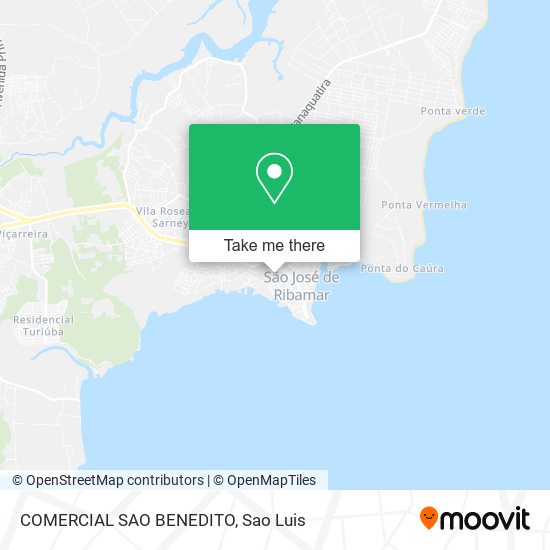 COMERCIAL SAO BENEDITO map