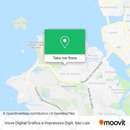 Inove Digital Grafica e Impressos Digit map