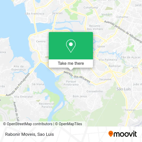 Rabonir Moveis map