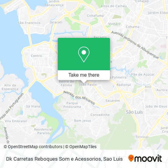 Dk Carretas Reboques Som e Acessorios map