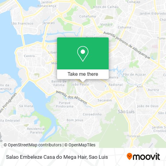 Salao Embeleze Casa do Mega Hair map