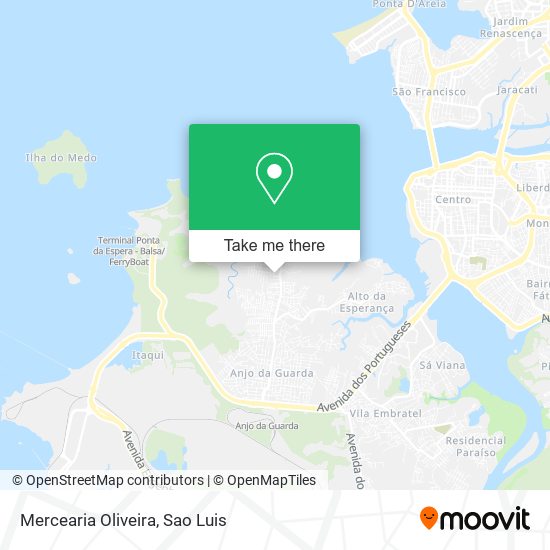 Mapa Mercearia Oliveira