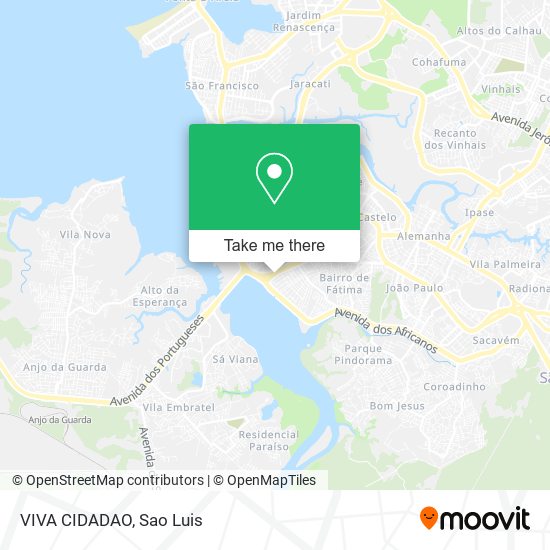 Mapa VIVA CIDADAO