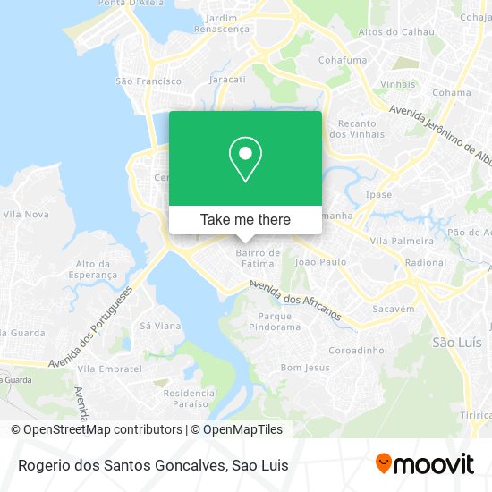 Mapa Rogerio dos Santos Goncalves