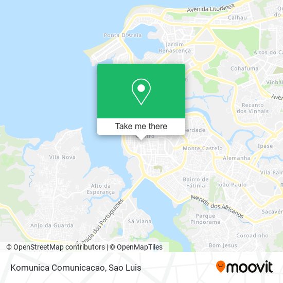 Komunica Comunicacao map