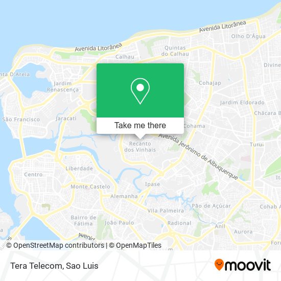 Tera Telecom map