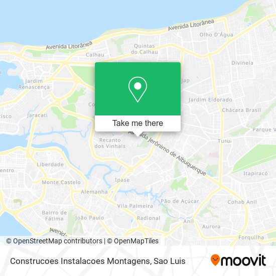 Construcoes Instalacoes Montagens map