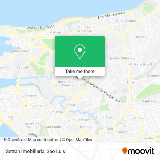 Mapa Setran Imobiliaria