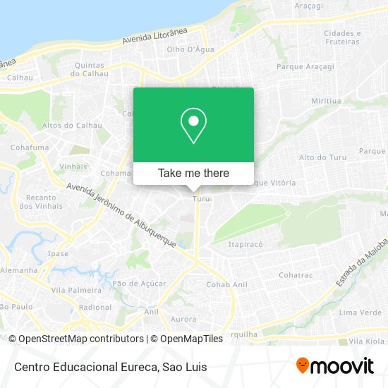 Centro Educacional Eureca map
