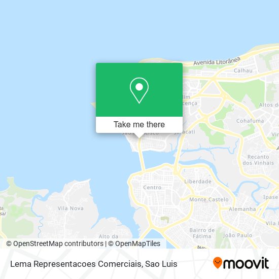 Lema Representacoes Comerciais map