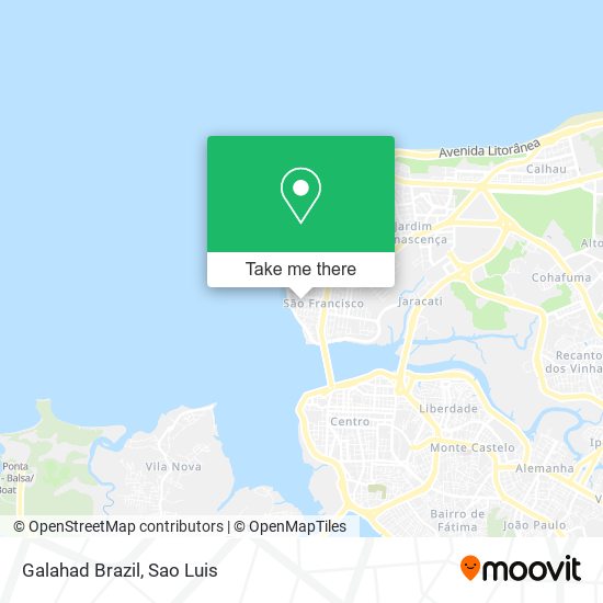 Mapa Galahad Brazil