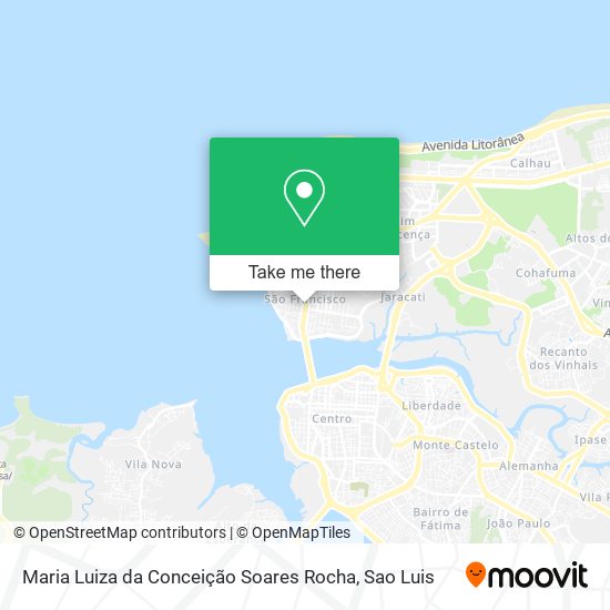 Mapa Maria Luiza da Conceição Soares Rocha