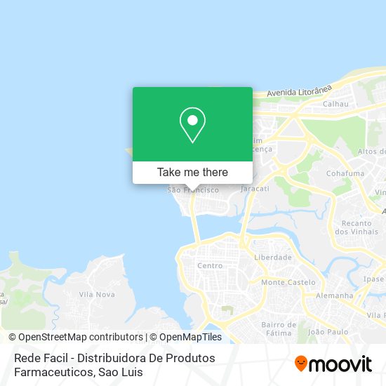 Rede Facil - Distribuidora De Produtos Farmaceuticos map