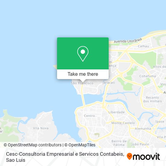 Cesc-Consultoria Empresarial e Servicos Contabeis map