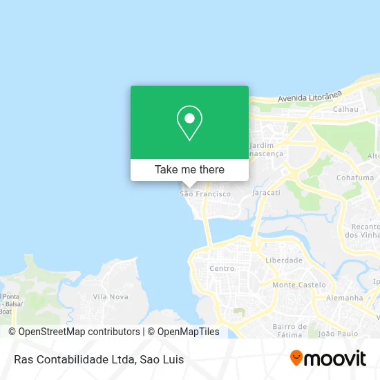 Ras Contabilidade Ltda map