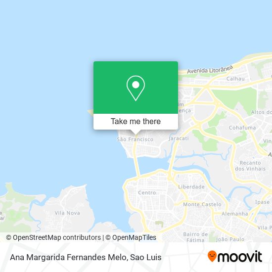 Ana Margarida Fernandes Melo map