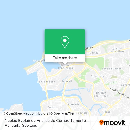 Nucleo Evoluir de Analise do Comportamento Aplicada map