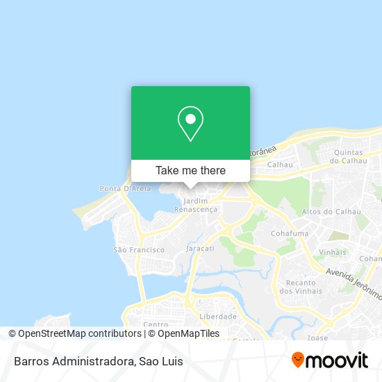 Barros Administradora map