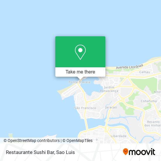 Restaurante Sushi Bar map