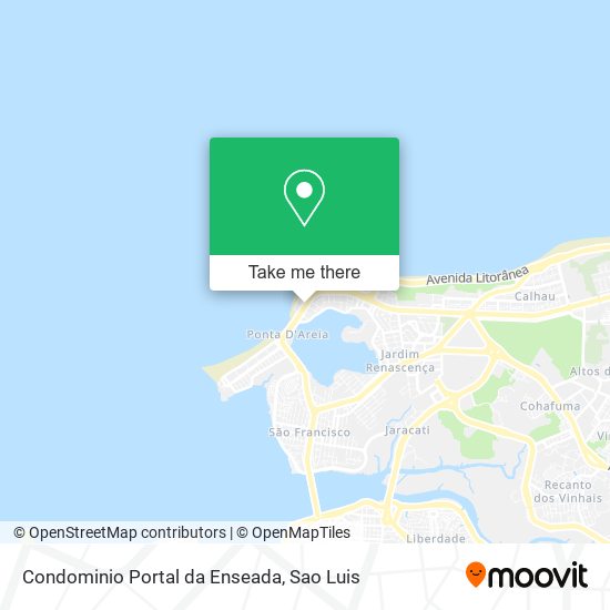 Condominio Portal da Enseada map