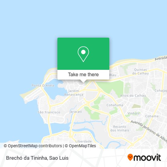Brechó da Tininha map