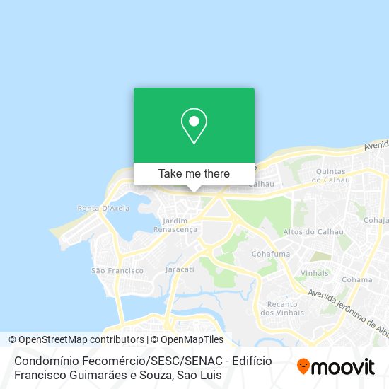 Condomínio Fecomércio / SESC / SENAC - Edifício Francisco Guimarães e Souza map