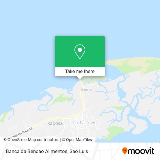 Banca da Bencao Alimentos map