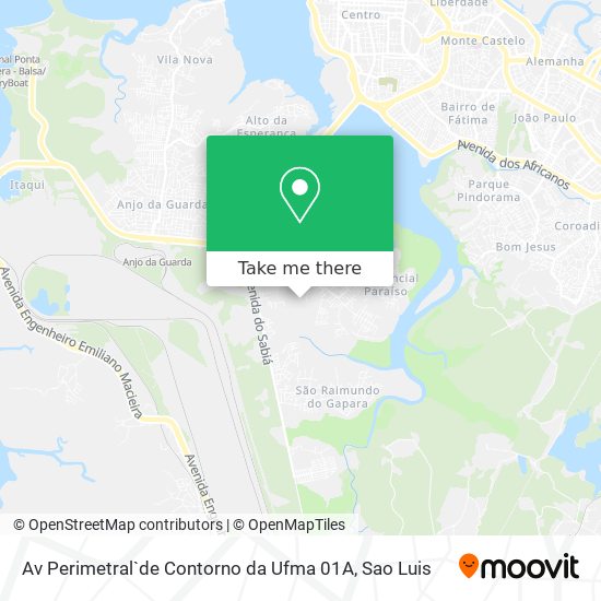 Av Perimetral`de Contorno da Ufma 01A map