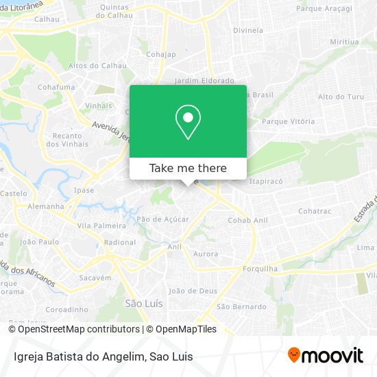 Igreja Batista do Angelim map