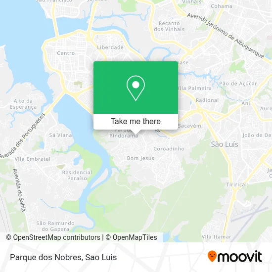 Parque dos Nobres map