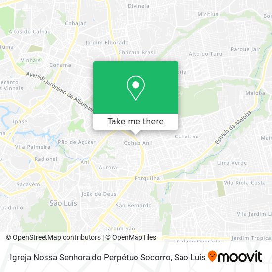 Igreja Nossa Senhora do Perpétuo Socorro map