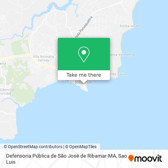 Defensoria Pública de São José de Ribamar-MA map