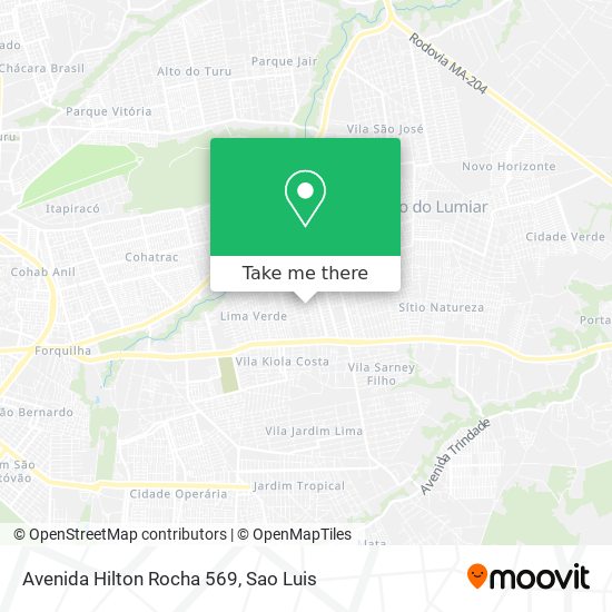 Mapa Avenida Hilton Rocha 569