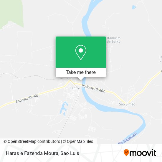 Haras e Fazenda Moura map