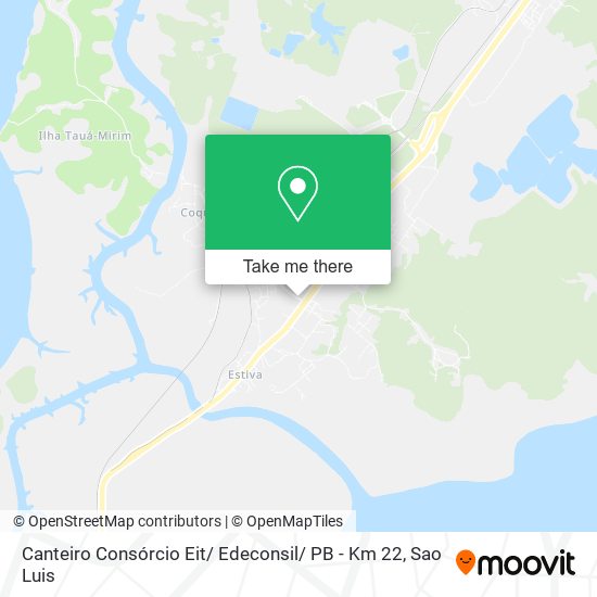 Canteiro Consórcio Eit/ Edeconsil/ PB - Km 22 map