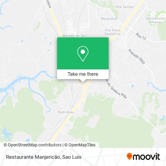 Restaurante Manjericão map