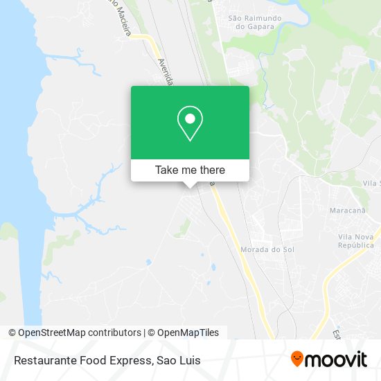 Restaurante Food Express map