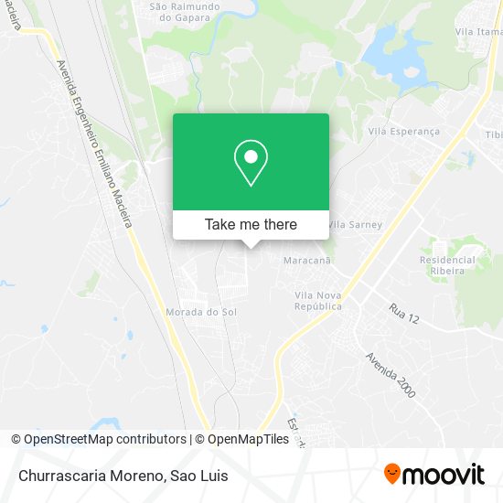 Churrascaria Moreno map