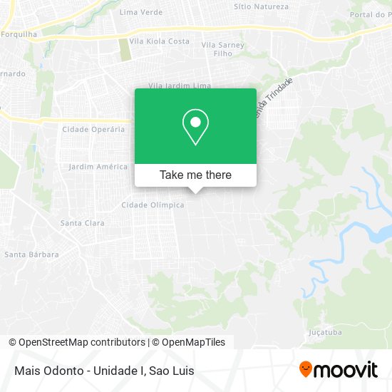 Mais Odonto - Unidade I map