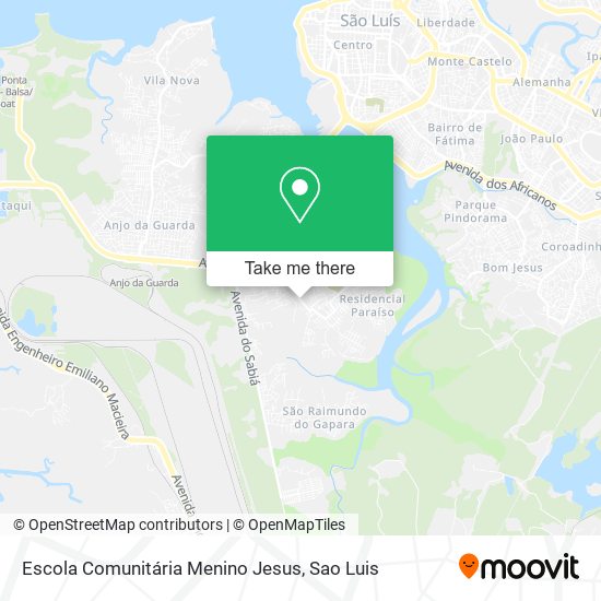 Escola Comunitária Menino Jesus map