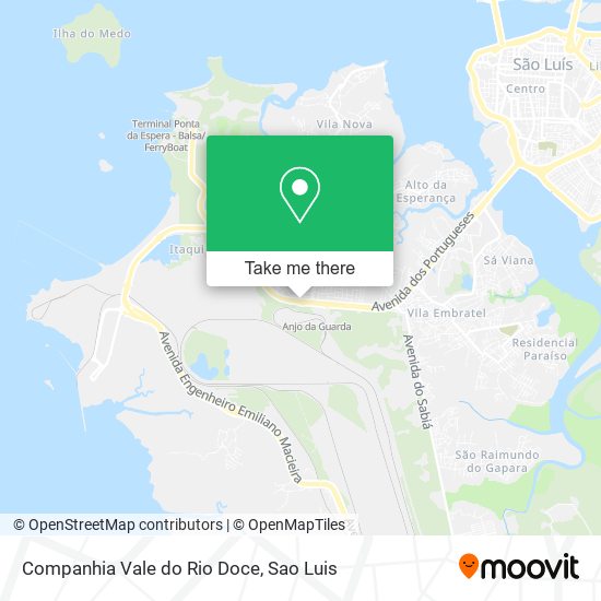 Companhia Vale do Rio Doce map