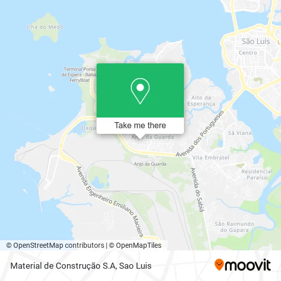 Material de Construção S.A map