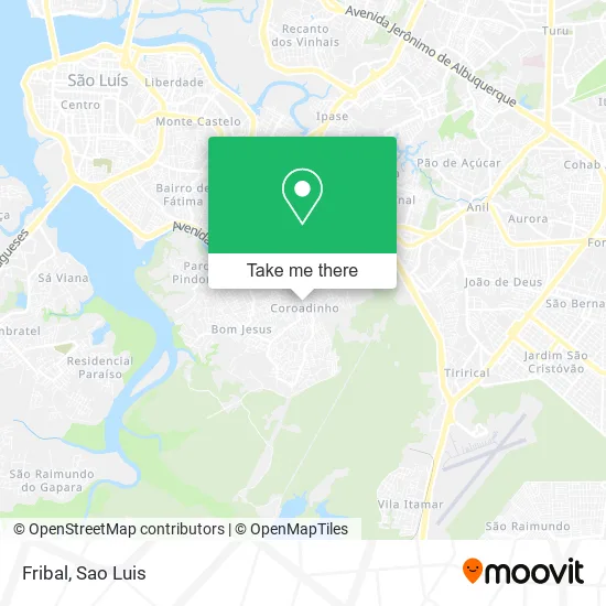 Fribal map