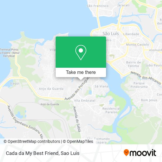 Cada da My Best Friend map