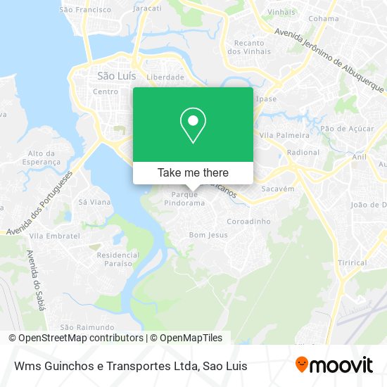 Mapa Wms Guinchos e Transportes Ltda