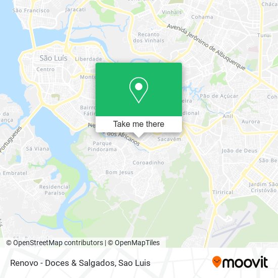 Renovo - Doces & Salgados map