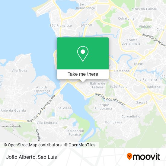 João Alberto map