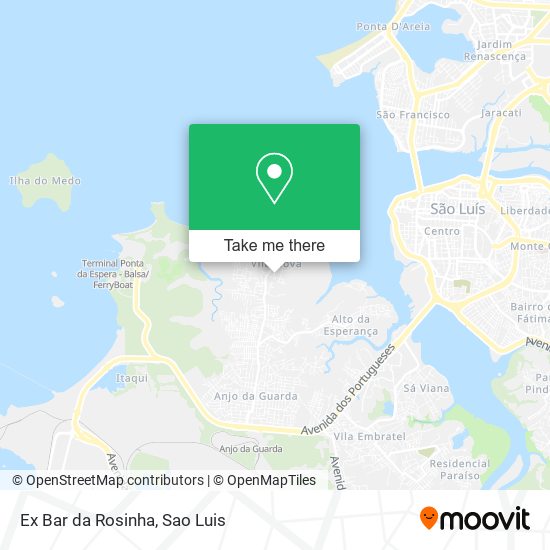 Ex Bar da Rosinha map