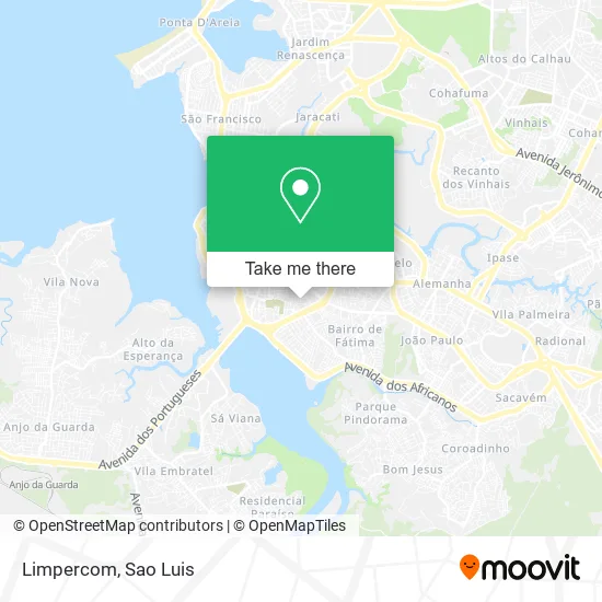 Limpercom map